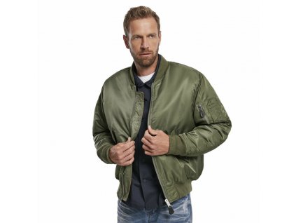 BRANDIT BUNDA MA1 Jacket Olivová