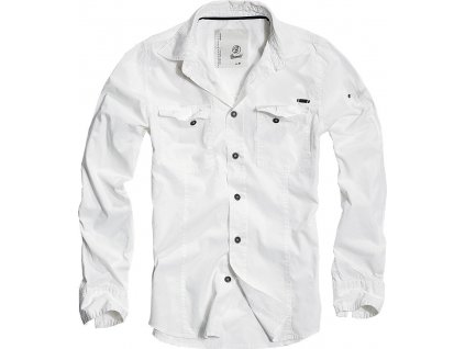BRANDIT KOŠILE Shirt slim MEN Bílá