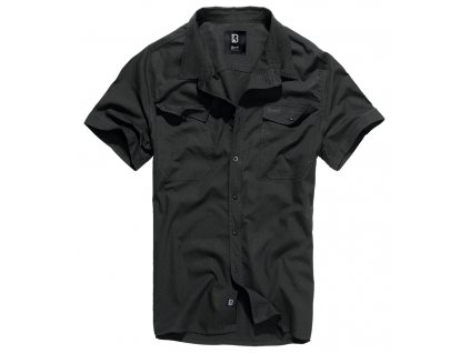 BRANDIT KOŠILE Roadstar Shirt, 1/2 sleeve Černá