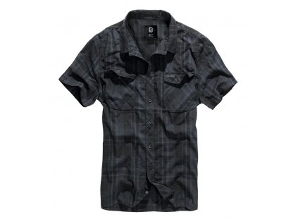 BRANDIT košile Roadstar Shirt 1/2 sleeve Černo-modrá