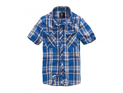 BRANDIT KOŠILE Roadstar Shirt, 1/2 sleeve Modrá