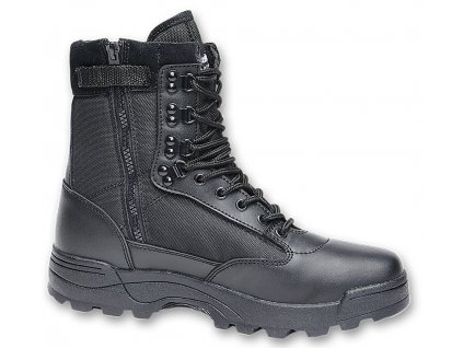 BRANDIT boty ZIPPER Tactical Boot Černé