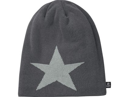 BRANDIT ČEPICE Beanie STAR Tmavě šedá