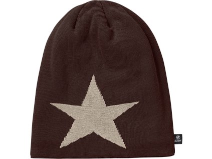 BRANDIT ČEPICE Beanie STAR Hnědá