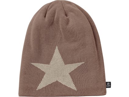 BRANDIT ČEPICE Beanie STAR Okrová