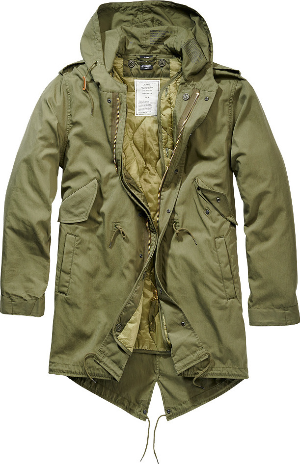 BRANDIT bunda M51 US parka Olivová Velikost: 4XL