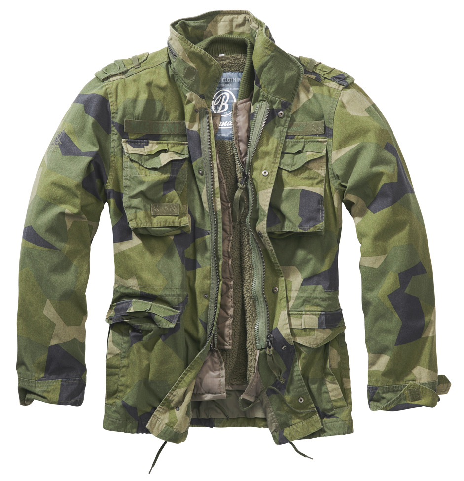 BRANDIT bunda M65 Giant Swedisch camo M90 Velikost: 7XL
