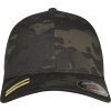 BRANDIT kšiltovka Flexfit Wooly Combed Cap Multicam