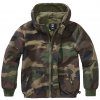 BRANDIT Dětská bunda Windbreaker Frontzip Woodland