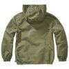 BRANDIT Dětská bunda Summerwindbreaker Frontzip Olivová