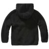 BRANDIT Dětská bunda Teddyfleecejacket Hood Černá