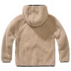 BRANDIT Dětská bunda Teddyfleecejacket Hood Camel