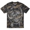 BRANDIT tričko Motörhead T-Shirt Warpig Print Darkcamo