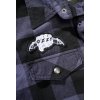 BRANDIT košile Ozzy Checkshirt Sleeveless černo-šedá