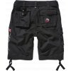 BRANDIT kraťasy Iron Maiden Savage Shorts The Number of The Beast black edition černé