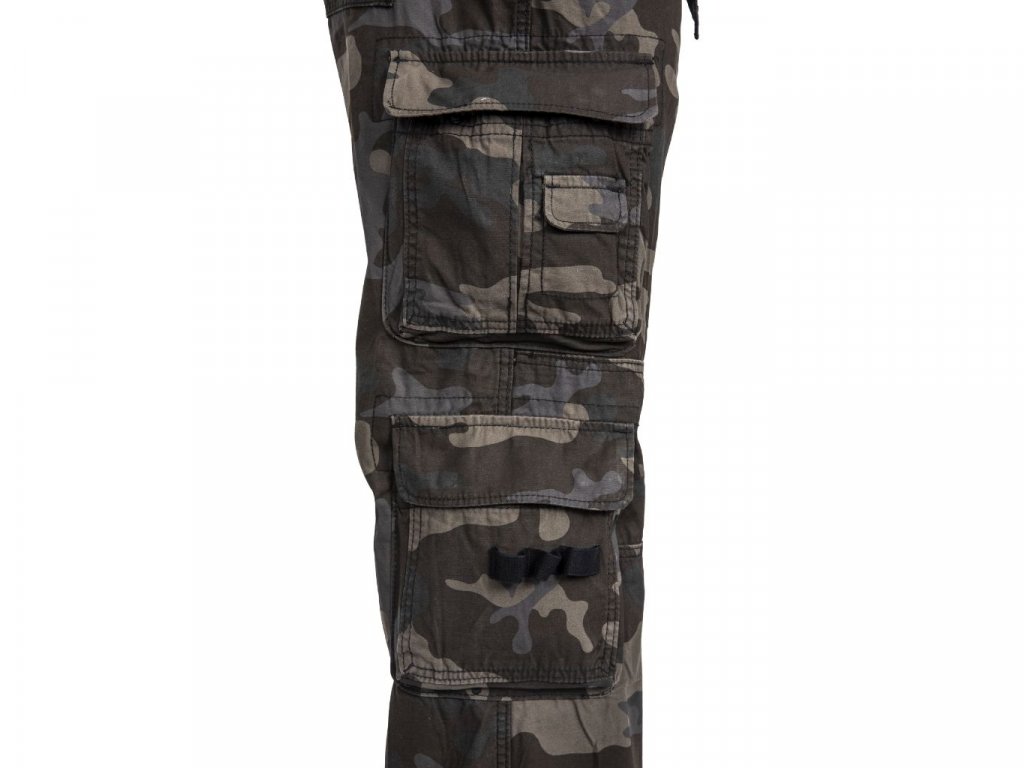 BRANDIT kalhoty Pure Vintage Trouser Darkcamo (Velikost 3XL)