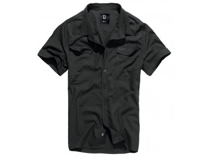 BRANDIT košeľa Roadstar Shirt 1/2 sleeve Čierna