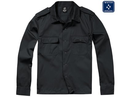 BRANDIT košile US Hemd 1/1 Černá (Velikost 3XL)