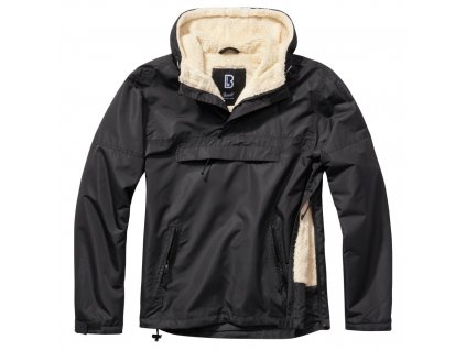 BRANDIT vetrovka Windbreaker Sherpa Čierna