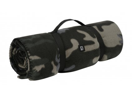 BRANDIT deka Fleecedecke Darkcamo