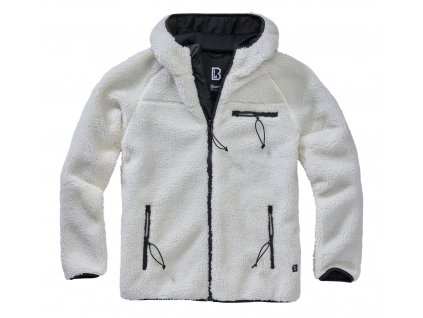 BRANDIT bunda Teddyfleece Worker Bílá (Velikost 3XL)