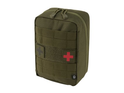 BRANDIT zdravotné puzdro Molle First Aid Pouch Large olivová