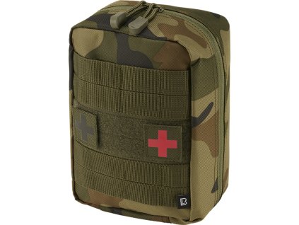 BRANDIT zdravotné puzdro Molle First Aid Pouch Large woodland