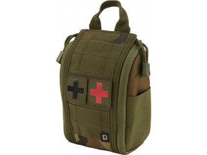 BRANDIT zdravotné puzdro Molle First Aid Pouch Premium woodland