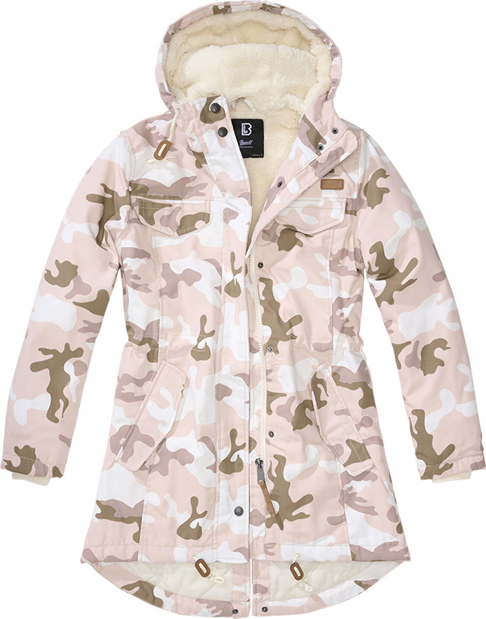 BRANDIT Dámska Bunda Marsh Lake Parka Candy camo XS