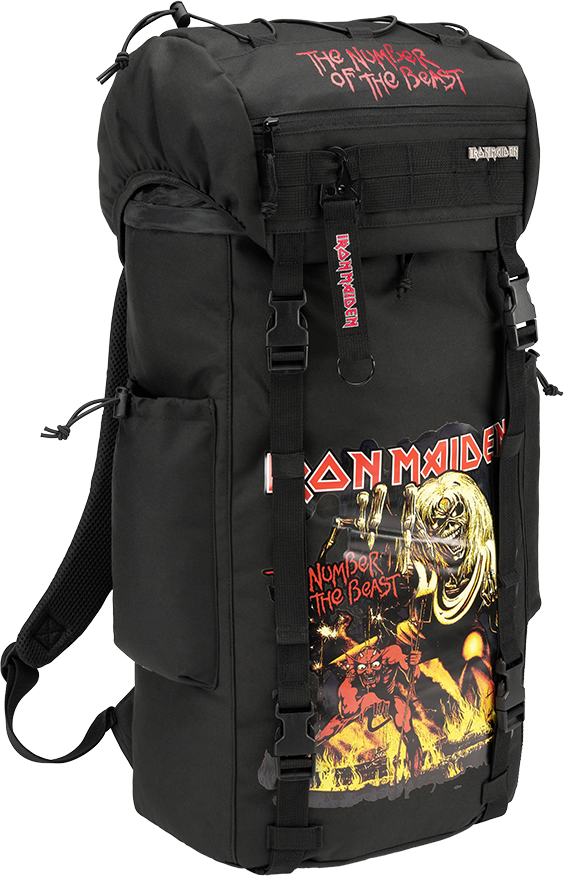 BRANDIT Batoh Iron Maiden Festival Backpack Čierna OS