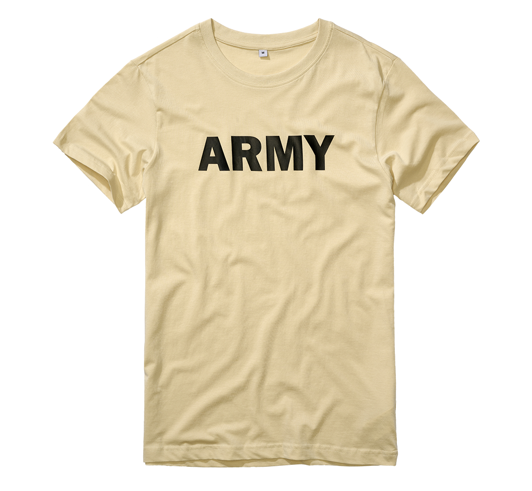 BRANDIT Army tričko Béžové XXL