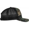 BRANDIT kšiltovka Camo Trucker Cap Woodland Černá (Velikost OS)