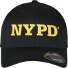 BRANDIT šiltovka NYPD 3D Logo Flexfit Cap Čierna
