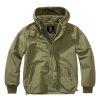 BRANDIT Detská bunda Windbreaker Frontzip Olivová