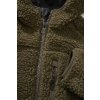 BRANDIT Detská bunda Teddyfleecejacket Hood Olivová