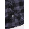 BRANDIT Detská košeľa Checkshirt Čierno-šedá