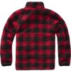 BRANDIT bunda Teddyfleece Troyer Červeno-čierna
