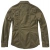 BRANDIT Dámska košeľa Vintageshirt Longsleeve Olivová