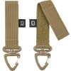 BRANDIT pásek s karabinou Molle Loop 2 Pack Camel (Velikost OS)
