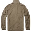 BRANDIT mikina Fleece Troyer Olivová