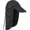 BRANDIT kšiltovka Sunscreen Cap Černá (Velikost OS)
