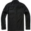 BRANDIT košeľa Jeff Fleece Shirt Long Sleeve čierna