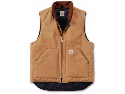 Carhartt Duck Arctic Quilt Lined Vest BRN LightBrown 1 ml