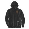 carhartt 107064 force logo sweatshirt hoodie black main tuffshop