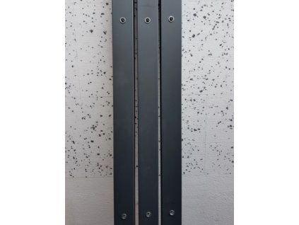 Stĺpik pozink 10x10cm x 2,2m ANTRACIT