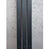 Stĺpik pozink 10x10cm x 2,2m ANTRACIT