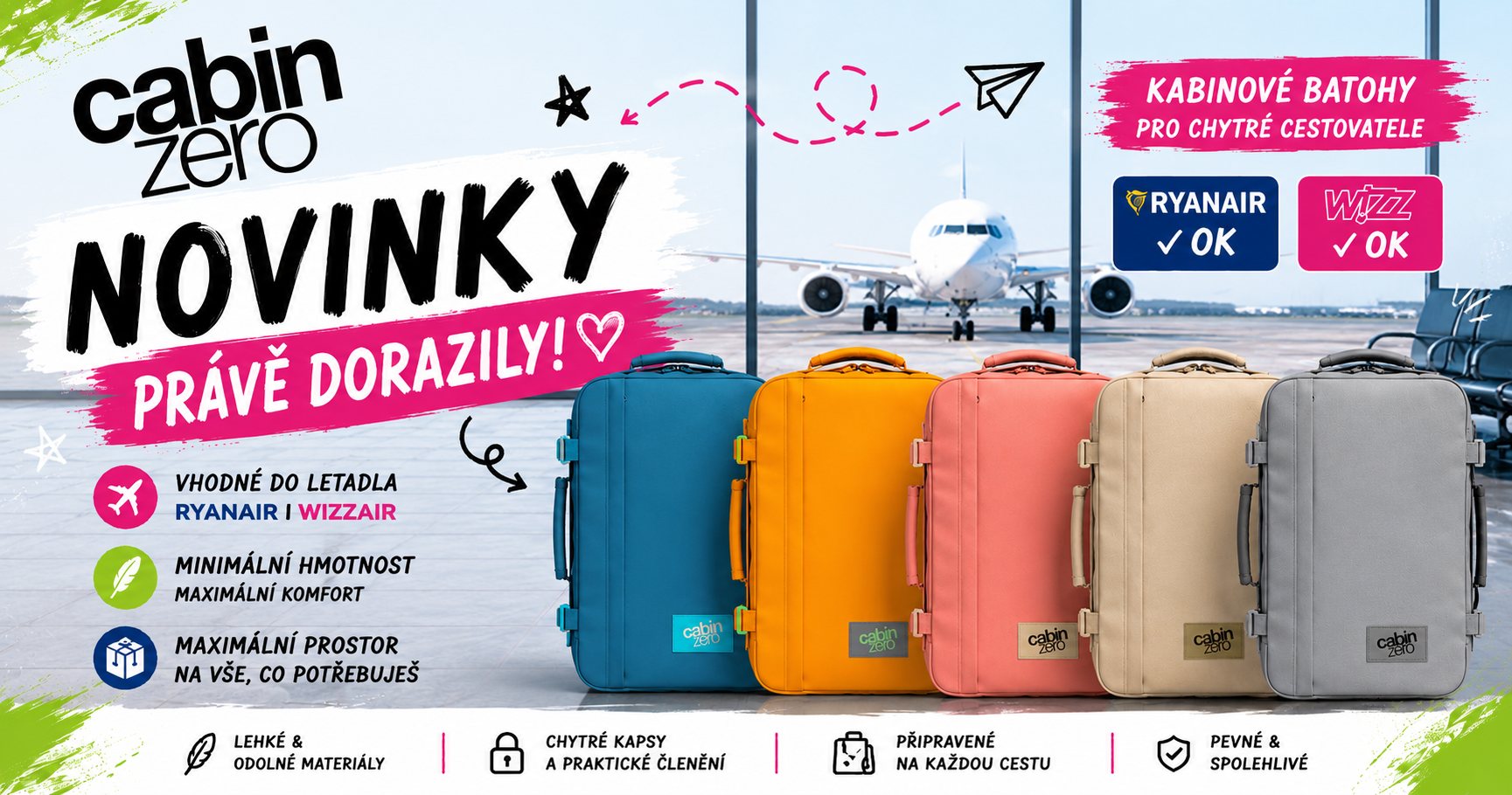 Cabinzero novinky