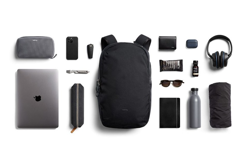 Bellroy Via – Přehled výbavy před sbalením