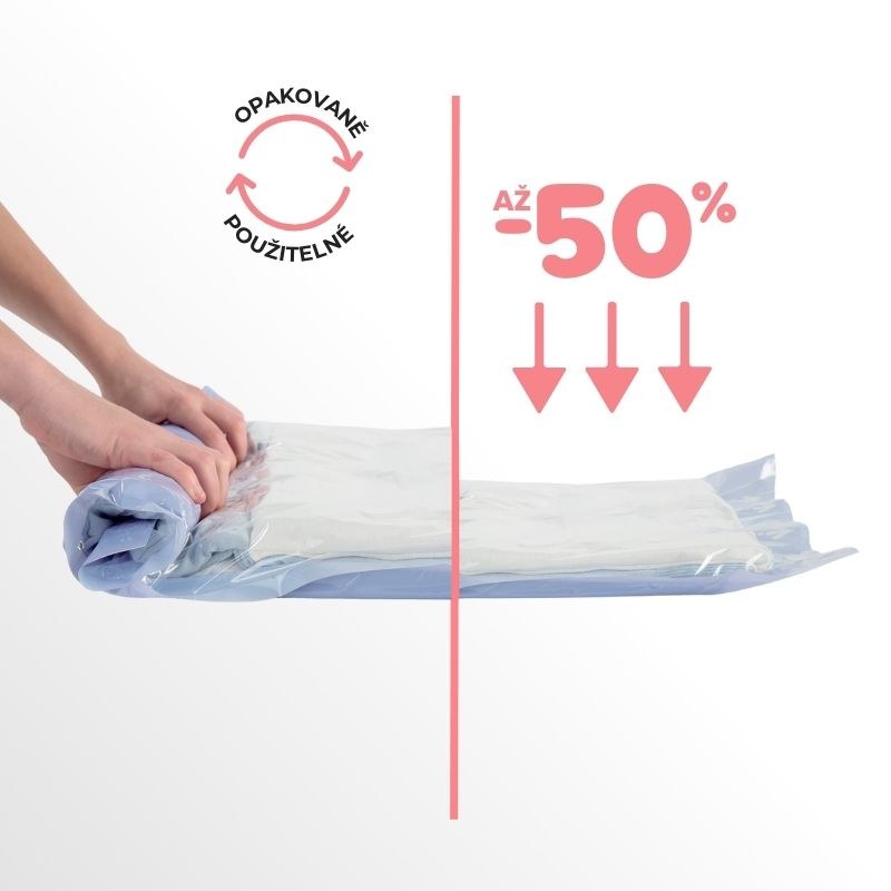 Compactor Jet Roll – Úspora místa modrý obal