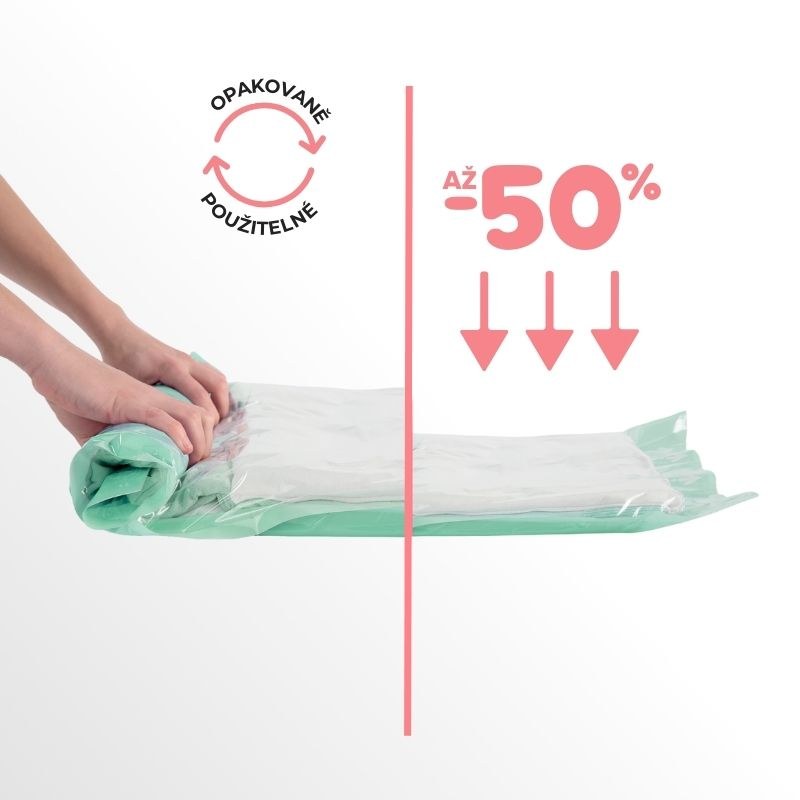 Compactor Jet Roll – Úspora místa zelený obal